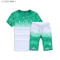 Superstarer Custom Printed Summer Men Short Sleeve T-Shirt Slim Boy Casual Suit